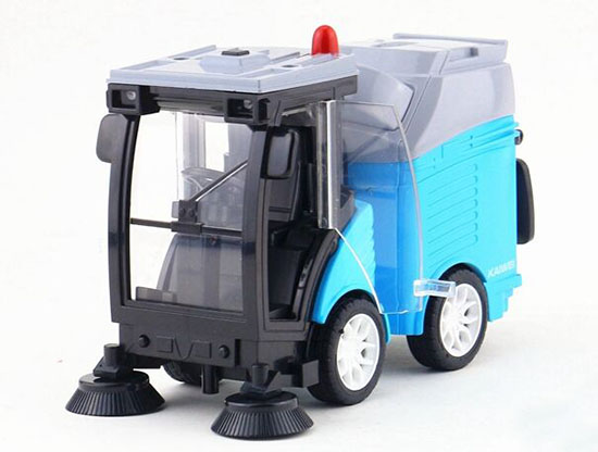 red garbage truck toy