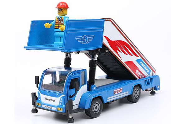 Kids 1:43 Scale Green / Blue Diecast Boarding Vehicle Toy