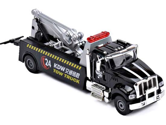 Black Kids 1:50 Traffic Rescue Service Diecast Tow Truck Toy