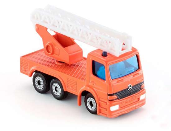 Kids Orange SIKU 1015 Diecast Mercedes Benz Fire Truck Toy