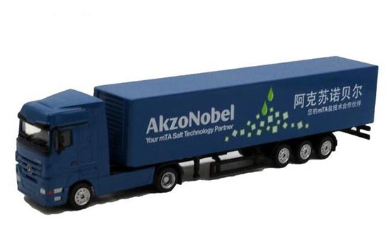 1:87 Scale Blue Kids Mercedes-Benz Akzo Nobel Containers Truck