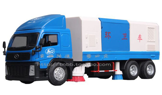 Kids Red / Blue / Orange Diecast Garbage Truck Toy