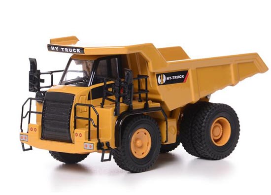 Yellow Kids 1:50 Scale Diecast Dump Mine-Haul Truck Toy