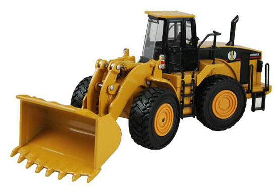 Yellow 1:50 Scale Kids Diecast Four Wheel Loader Toy