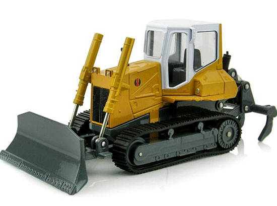 1:25 Scale Kids Yellow Diecast Bulldozer Toy