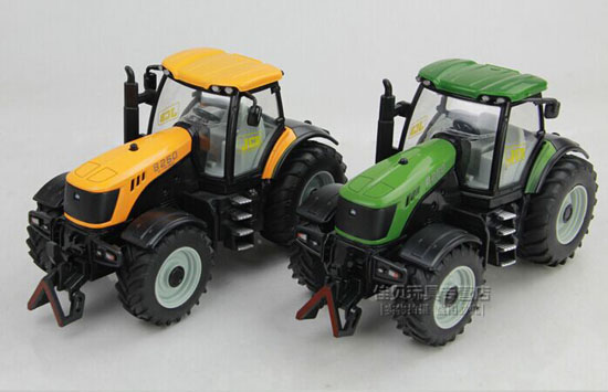 Kids Orange / Green 1:30 Scale Diecast Tractor Toy