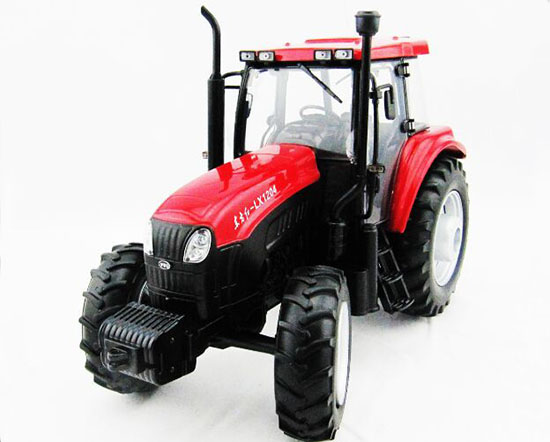 Red 1:24 Scale Diecast Dongfanghong LX-1204 Tractor Model