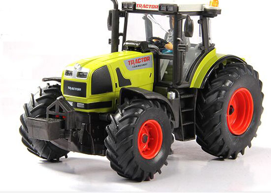 Kids 1:32 Green Sound Light Functions Diecast Tractor Toy