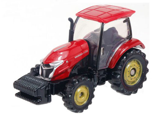 1:76 Mini Scale Red Tomy NO.83 Diecast YANMAR Tractor Toy