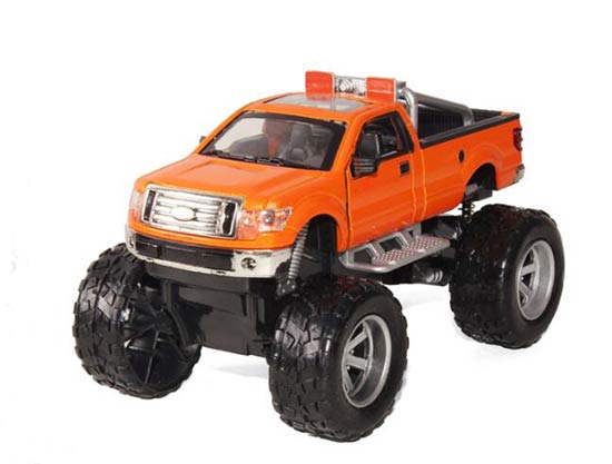 Kids Six Colors Big Wheels Diecast Ford Pickup Truck Model