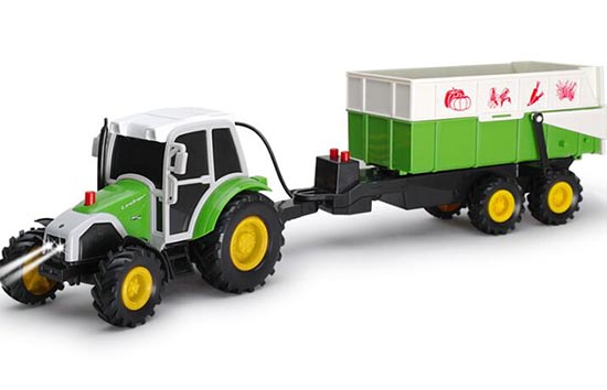 1:32 Scale Green Kids Diecast Farm Transport Truck Toy