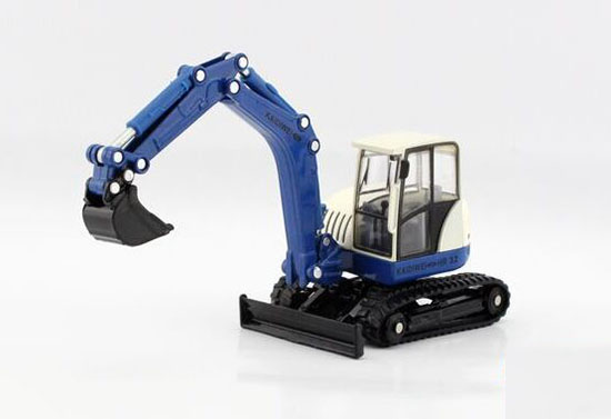 Blue 1:50 Scale Kids Excavator Diecast Lowbed Truck Toy [NT01T227 ...