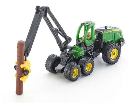 Kids Green SIKU 1652 Logs Lifting Diecast Crane Toy