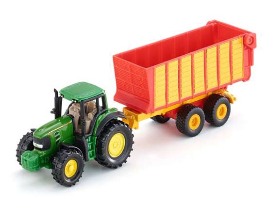 Kids Green-Red SIKU 1650 Diecast Forage Transport Truck Toy