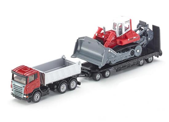 Kids Red 1:87 Scale SIKU 1854 Diecast Dump Truck Toy