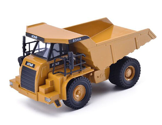 Kids Yellow Diecast Caterpillar Dump Truck Toy