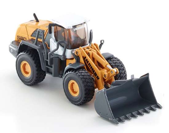 1:50 Yellow Kids SIKU 3533 Diecast Four Wheel Loader Toy