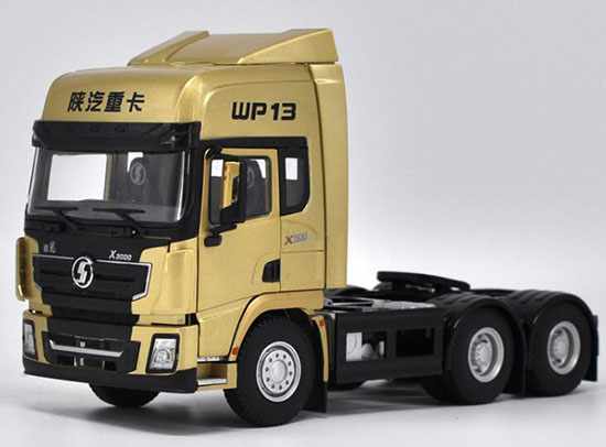 1:24 Diecast Shanxi Automobile Delong X3000 Tractor Unit Model