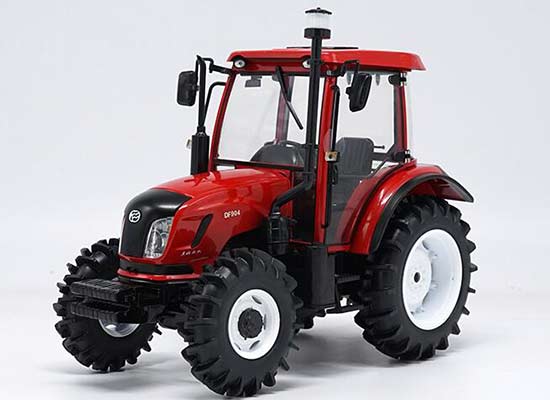 Red 1:24 Scale DF904 Diecast DongFeng Tractor Model