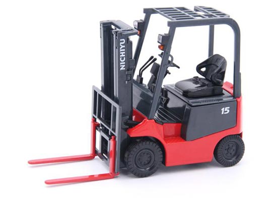 1:24 Scale Yellow Diecast NICHIYU EC Forklift Truck Model