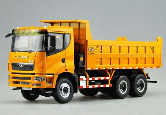 1:28 Scale Yellow CAMC H08 Diecast Dump Truck Model
