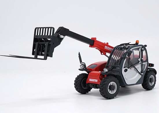 Red 1:32 Scale Diecast Manitou MT625T Forklift Model