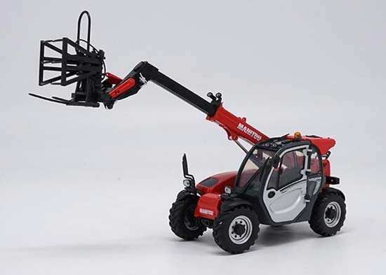 1:32 Scale Red Diecast Manitou MLT 625-75H Forklift Model