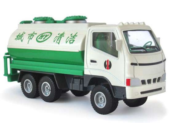 1:60 Scale Kids Blue / Green Diecast Water Spraying Truck Toy