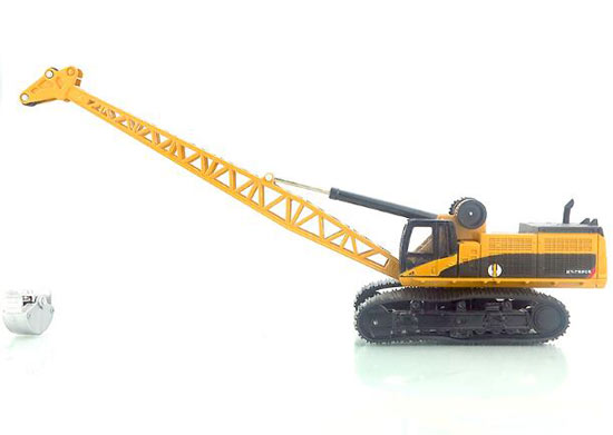 1:50 Scale Kids Yellow Diecast Tower Crane Toy