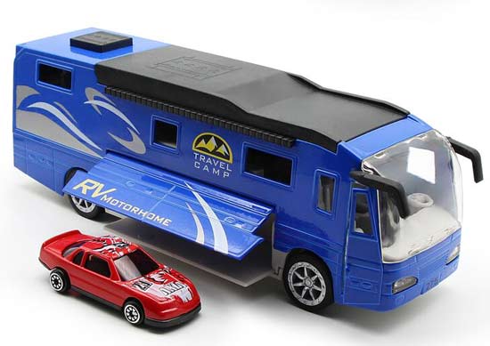 1:32 Scale Kids Red / White / Blue Diecast Motor Homes Toy