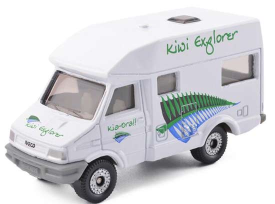 White Kids Mini Scale SIKU 1022 Diecast Iveco Motor Homes Toy
