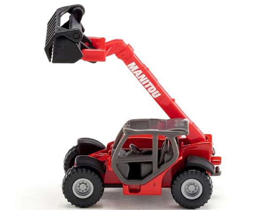 Kids Red Mini Scale SIKU 1482 Diecast MANITOU Loader Truck Toy