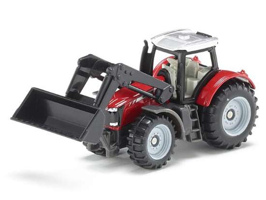 Mini Scale Kids Red SIKU 1484 Diecast Loader Truck Toy