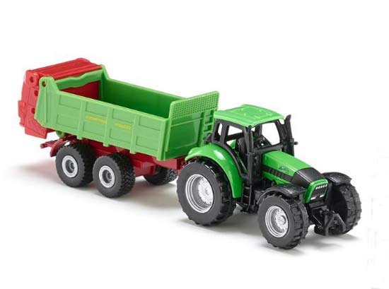 Green Kids Mini Scale SIKU 1673 Diecast Farm Truck Toy