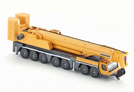 Yellow Kids 1:87 Scale SIKU 1886 Diecast Liebherr Crane Toy