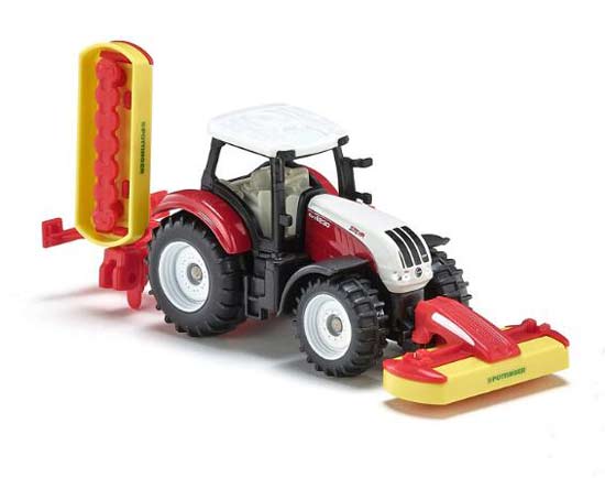 Kids Red Mini Scale SIKU 1672 Diecast Farm Truck Toy