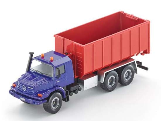 Blue-Red 1:50 Kid SIKU 3546 Diecast Mercedes Benz Dump Truck Toy