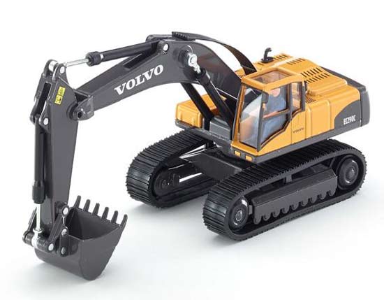 Yellow SIKU 1:50 Kid 3535 Diecast Volvo Hydraulic Excavator Toy