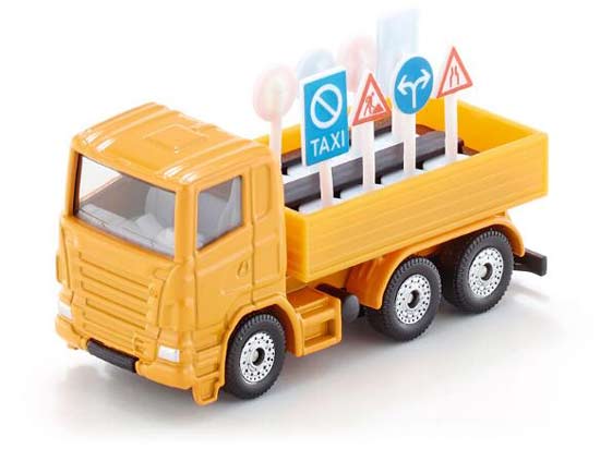 Mini Scale Yellow Kids SIKU 1322 Diecast Light Truck Toy