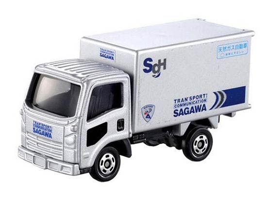 Silver Kids Tomica NO.59 Diecast Isuzu ELF Box Truck Toy