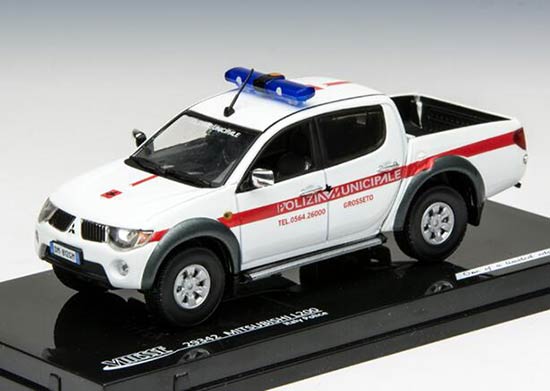 1:43 VITESSE Police Diecast Mitsubishi L200 Pickup Tuck Model