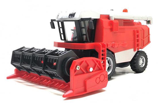 Kids Red / Blue Diecast Harvester Toy