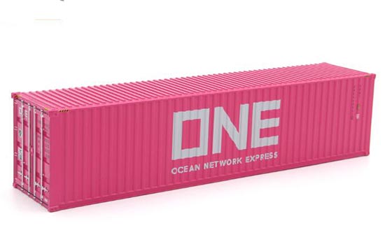 Pink 1:50 Scale Ocean Network Express Diecast Container Model