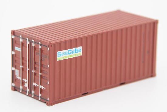Brown 1:50 Scale SeaCube Diecast Container Model
