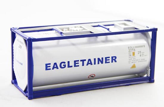 White 1:50 Scale EAGLETAINER Diecast Oil Tank Model