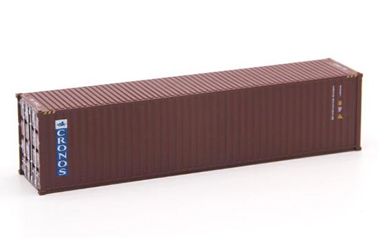 Brown 1:87 Scale CRONOS ABS Container Model