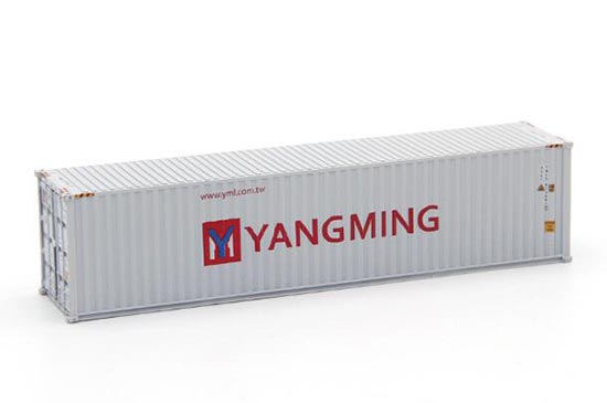 White 1:87 Scale YANGMING ABS Container Model