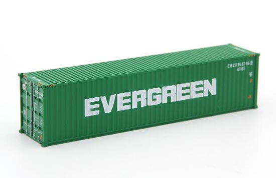 Green 1:87 Scale EVERGREEN ABS Container Model
