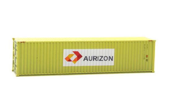 Yellow 1:87 Scale AURIZON ABS Container Model