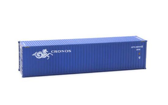 Blue 1:87 Scale CRONOS ABS Container Model